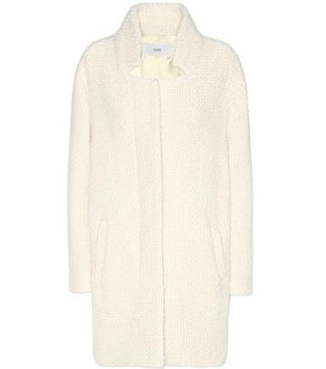 The Row Bubble Pori Cotton And Virgin Wool-blend Coat