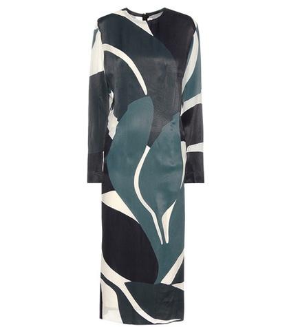 Roksanda Silk-blend Devoré Midi Dress