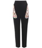 Givenchy Embellished Crepe Trousers