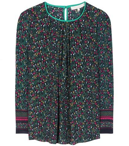 Vanessa Bruno Ath Printed Silk Blouse
