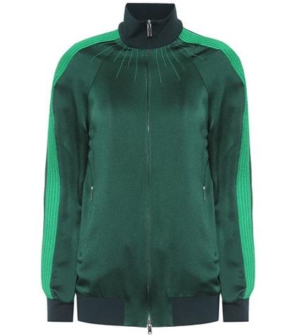 Valentino Satin Bomber Jacket