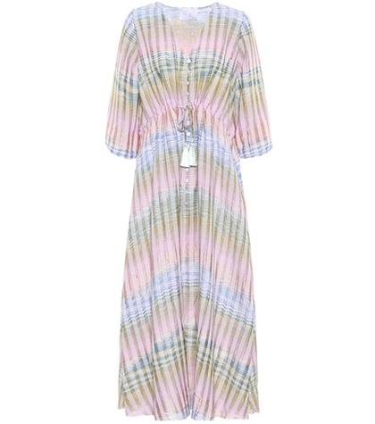 J Brand Cosmic Dancer Cotton-blend Dress