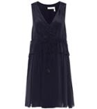 See By Chlo Sleeveless Silk-blend Dress
