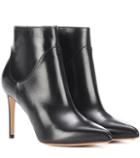 Attico Leather Ankle Boots