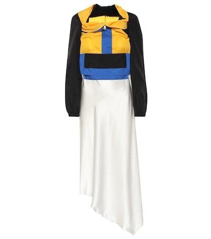 Maison Margiela Hybrid Silk Dress