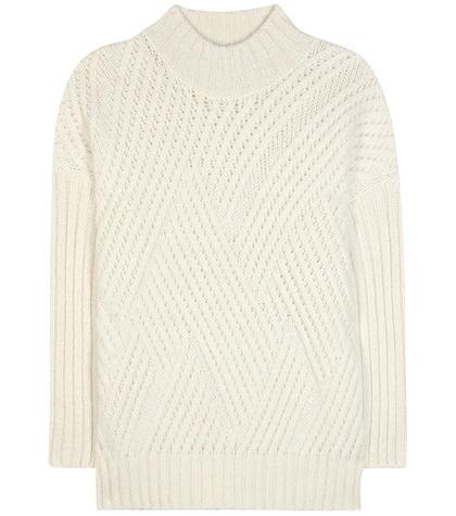 Stella Mccartney Alpaca And Wool-blend Knitted Sweater