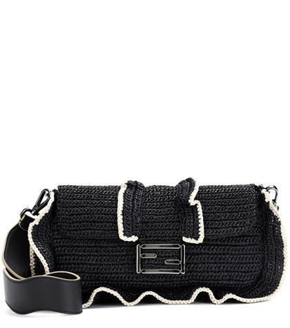 Lisa Marie Fernandez Baguette Wave Shoulder Bag
