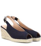 Castaer Dosalia Cotton Wedge Espadrilles