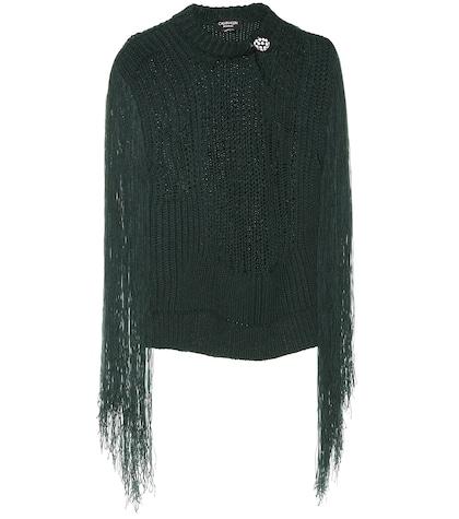 Calvin Klein 205w39nyc Fringed Sweater