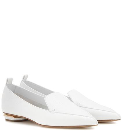Rick Owens Beya Bottalato Leather Loafers