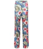 F.r.s For Restless Sleepers Carite Silk-blend Pajama Pants