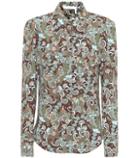 Chlo Printed Crêpe Blouse