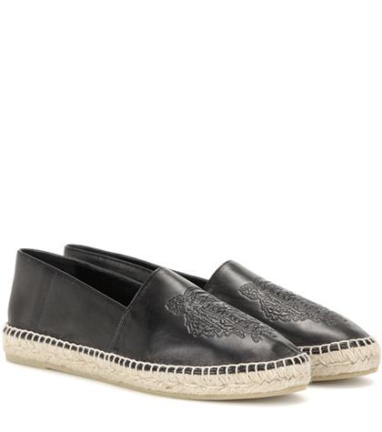 Marni Embossed Leather Espadrilles