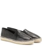 Marni Embossed Leather Espadrilles