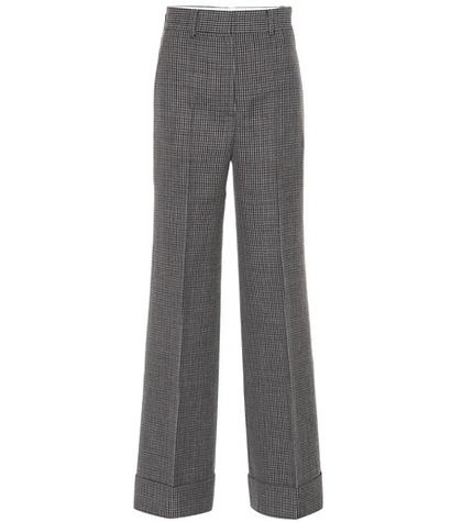 Khaite Wide-leg Tweed Pants