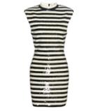 Gucci Striped Sequinned Dress