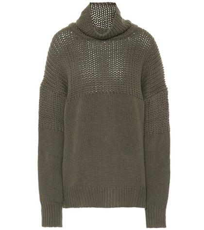 Alexander Mcqueen Wool And Angora Sweater