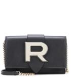 Off-white Embellished Leather Crossbody