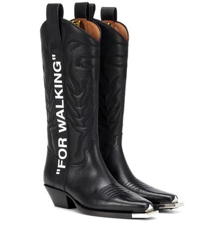 Off-white For Walking Cowboy Boots