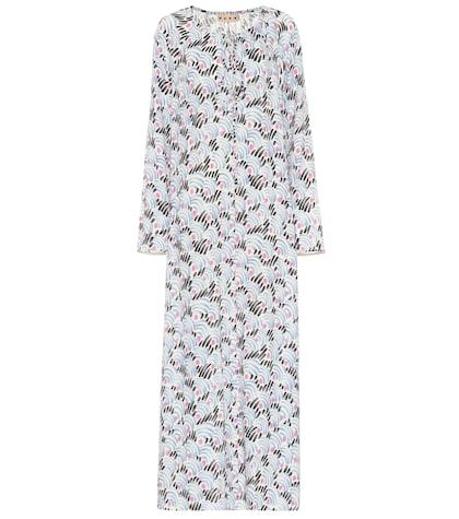 Y/project Printed Crêpe Maxi Dress