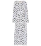 Y/project Printed Crêpe Maxi Dress