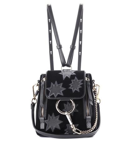 Chlo Faye Mini Leather Backpack
