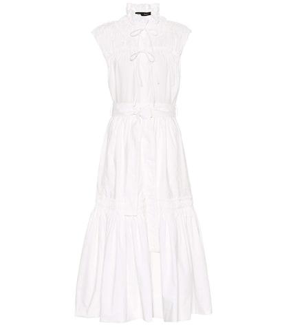 Proenza Schouler Cotton Poplin Midi Dress