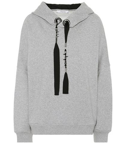 Dorothee Schumacher Embellished Cotton Hoodie