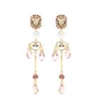 Christian Louboutin Lace Pendant Clip-on Earrings