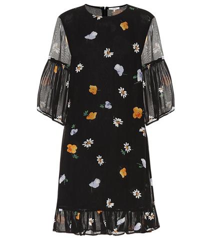 Ganni Lorita Georgette Minidress