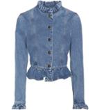 J.w.anderson Ruffled Denim Jacket