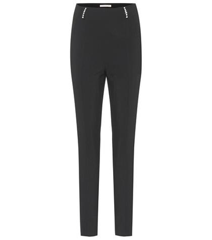 Christopher Kane Crystal-embellished Skinny Pants