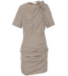 Isabel Marant, Toile Oria Draped Checked Cotton Dress