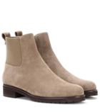 Loro Piana Hampstead Suede Ankle Boots
