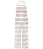 Mara Hoffman Scoop Pocket Striped Cotton Jumpsuit