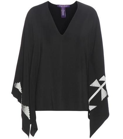 Ralph Lauren Filipa Sequin-embellished Blouse