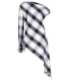 Burberry Asymmetric Silk-blend Top