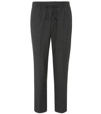 Joseph Cropped Wool-blend Trousers