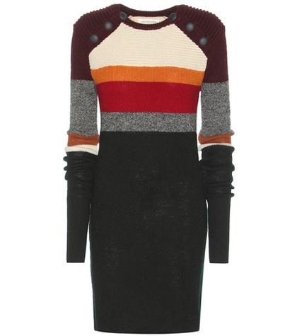 Isabel Marant, Toile Duffy Striped Wool Sweater Dress