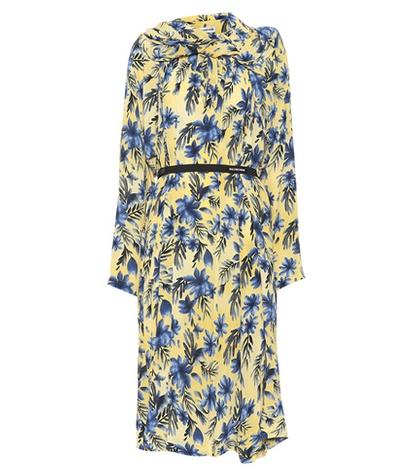 Marni Floral Silk Dress