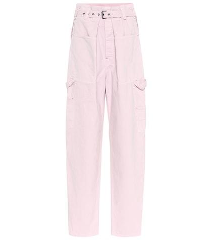 Isabel Marant Inny High-rise Wide-leg Jeans
