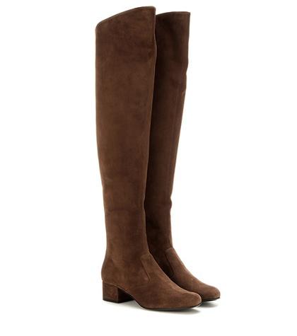 Lisa Marie Fernandez Babies Suede Over-the-knee Boots
