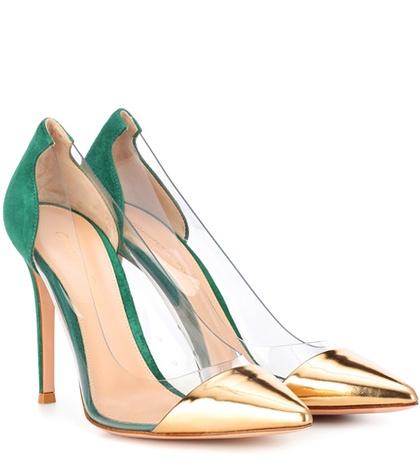 Staud Color-blocked Pumps