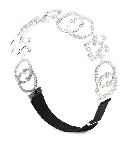 Gucci Crystal-embellished Headband