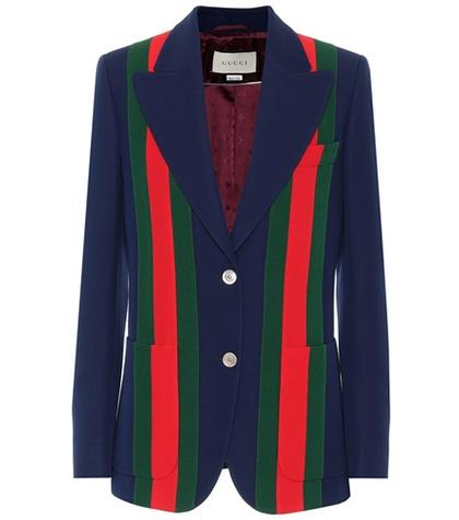 Gucci Wool And Silk Jacket