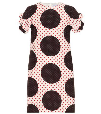 Valentino Virgin Wool And Silk Minidress