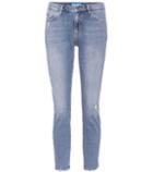 Chlo Tomboy Mid-rise Cropped Jeans