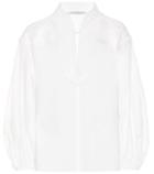 Philosophy Di Lorenzo Serafini Broderie Anglaise Cotton Blouse