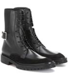 Givenchy Aviator Leather Ankle Boots