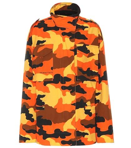 Off-white M-65 Camouflage Cotton Jacket